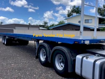 WANTED 45ft drop deck trailer
