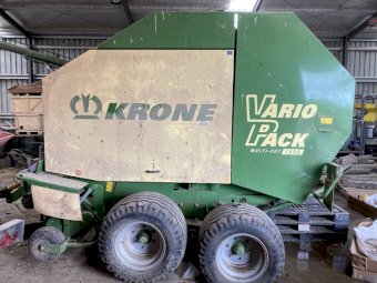 Under Auction - (A165) 2007 Krone VP1800 Round Baler 