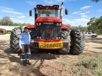 Kirovets K7M 428hp Demonstration Tractor