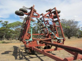 Under Auction - (A161)  Gason 1745 Trashmaster Scarifier 