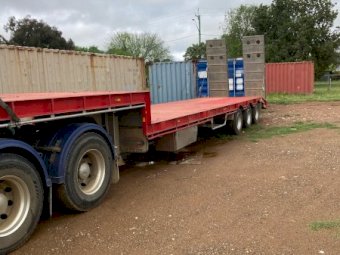 2016 Beavertail 45ft Drop Deck Trailer