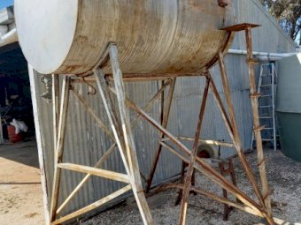 Under Auction - (A161)  2000 Ltr Diesel Tank 