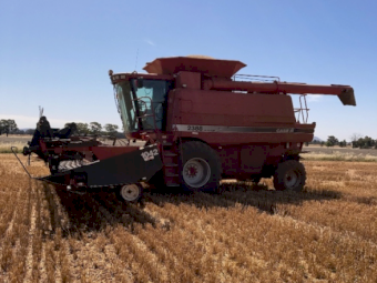 2000 Case IH 2388 Header with 36ft Draper Front