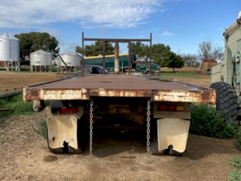 20' Hamelex Flat Top Trailer