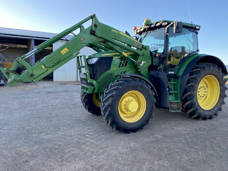 2016 John Deere 6195 R  Tractor with FEL