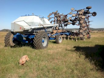 56ft. Flexicoil ST820 bar with Gason 1890 RT3 Aircart