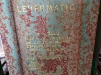 Sunbeam Levermatic Wool Press