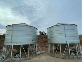 Under Auction - (A162)  Ahrens 33MT Gravity Field Bin 