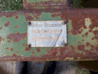 John Shearer 505   28 Plate  Offset Discs