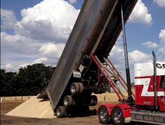 1996 Tefco 36x7ft Aluminum TOA Tipper Trailer