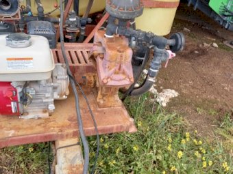 Under Auction - (A163)  Hardi 2000 Ltr Tow Behind Sprayer 