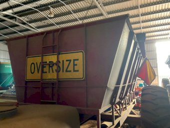 White 12t Chaser Bin