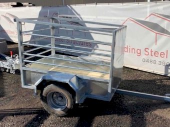 Atv calf/lambing trailer