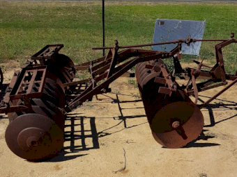 Antique Disc Plough