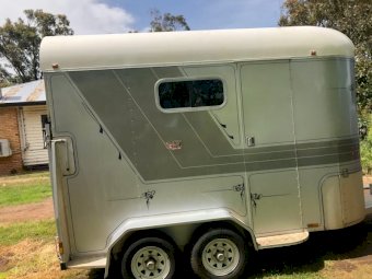 2012 Cavalier Eventer Two Horse Angle Load Float