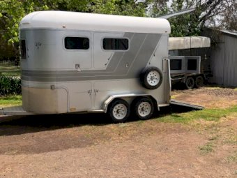 2012 Cavalier Eventer Two Horse Angle Load Float