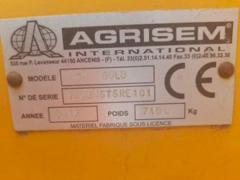 2017 6m Agrisem Speed Tiller