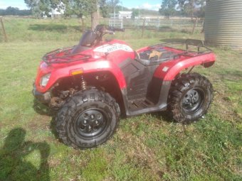 2013 Arctic Cat 400 Quad Bike