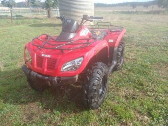 2013 Arctic Cat 400 Quad Bike