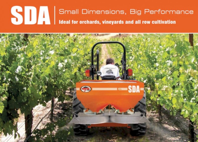 New Agrex SDA Twin Disc Directional Fertiliser Spreader