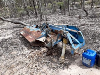 UFO 2070W Hydraulic Lift Hay Mower