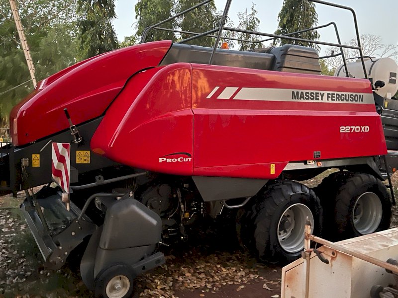 19 Massey Ferguson 2270xd Large Square Baler Farm Tender