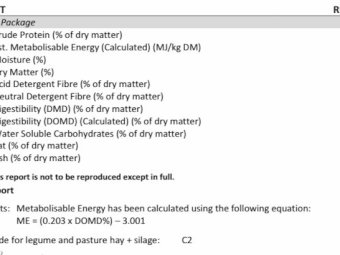 400mt Vetch Hay 700kg 8x4x3 Bales