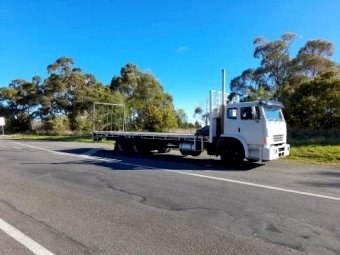 2008 Iveco Acco Tray Truck