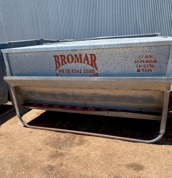 3 Bromar Sheep Lick Feeders
