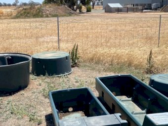 Assorted Plastic Troughs