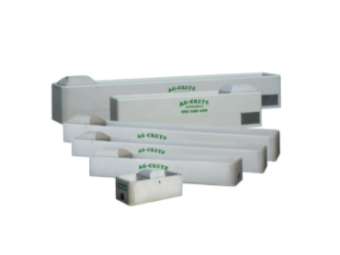 Ag-Crete Rectangular Water Trough - 4300Lx685Wx400H with float cover 1 1/4" Inlet