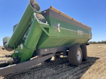 2017 Trufab Nyrex Grainking 46000 litre Chaser Bin