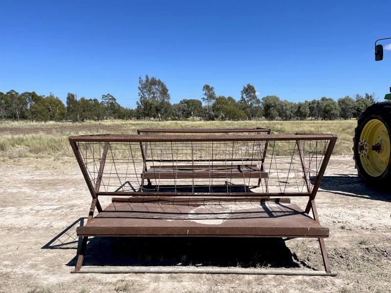 Under Auction - (A166) 2 x Hay Feeders (Clearance Item) 