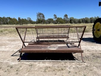 Under Auction - (A166) 2 x Hay Feeders (Clearance Item) 