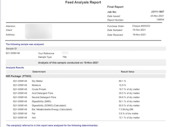 150mt Vetch Hay 650kg 8x4x3 Bales (New Season 21/22)