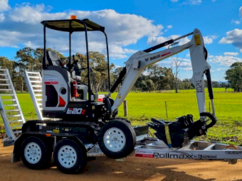 **Hire** 2T Bobcat E20Z Mini Excavator
