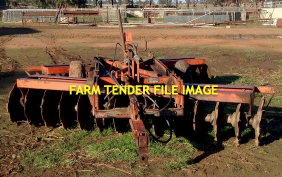 David Brown Disc Plough 24 Plate