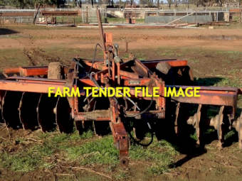 David Brown Disc Plough 24 Plate