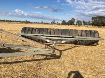 Under Auction - (A166) FarmPro Double Tyre Roller 