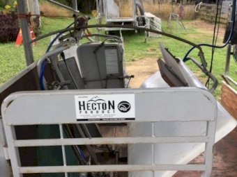 Under Auction - (A166) Hecton Mobile Crutching Trailer 