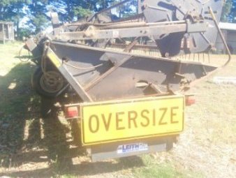 36ft Agco 600 Series Draper Front