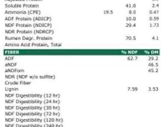 5 x 4 Round Bales of Barley Hay