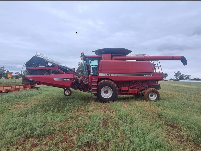 2002 Case IH 2388 with 36ft Front & Trailer | Farm Tender