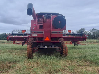 2002 Case IH 2388 with 36ft Front & Trailer