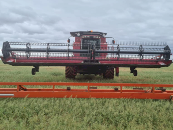 2002 Case IH 2388 with 36ft Front & Trailer