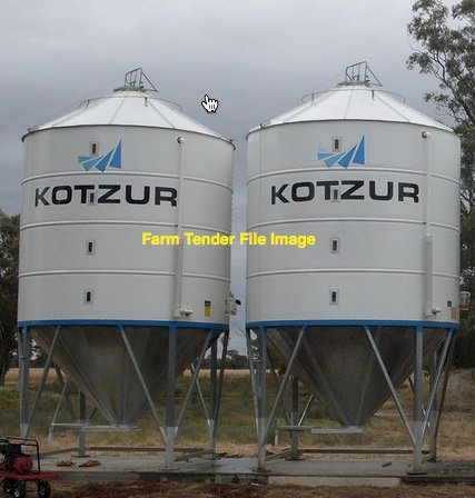 10 to 30 ton Fertilizer silo within the Riverina Region