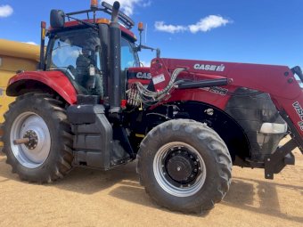 2014 Case IH Magnum 235 with FEL Re-Mapped to 295Hp