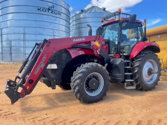 2014 Case IH Magnum 235 with FEL Re-Mapped to 295Hp