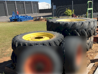 John Deere 6400 Front & Rear Tyres & Rims