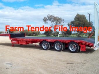 WANTED Drop Deck A Trailer 12 or 14 pallet